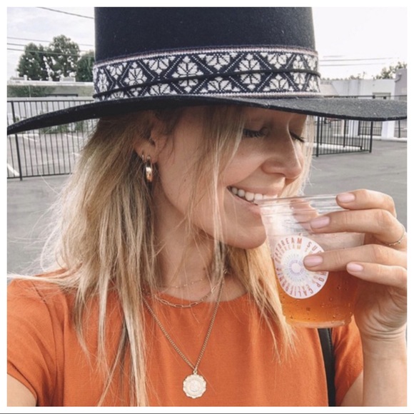 TAOS- Wool Wide Brim Gambler Hat - Picture 2 of 9